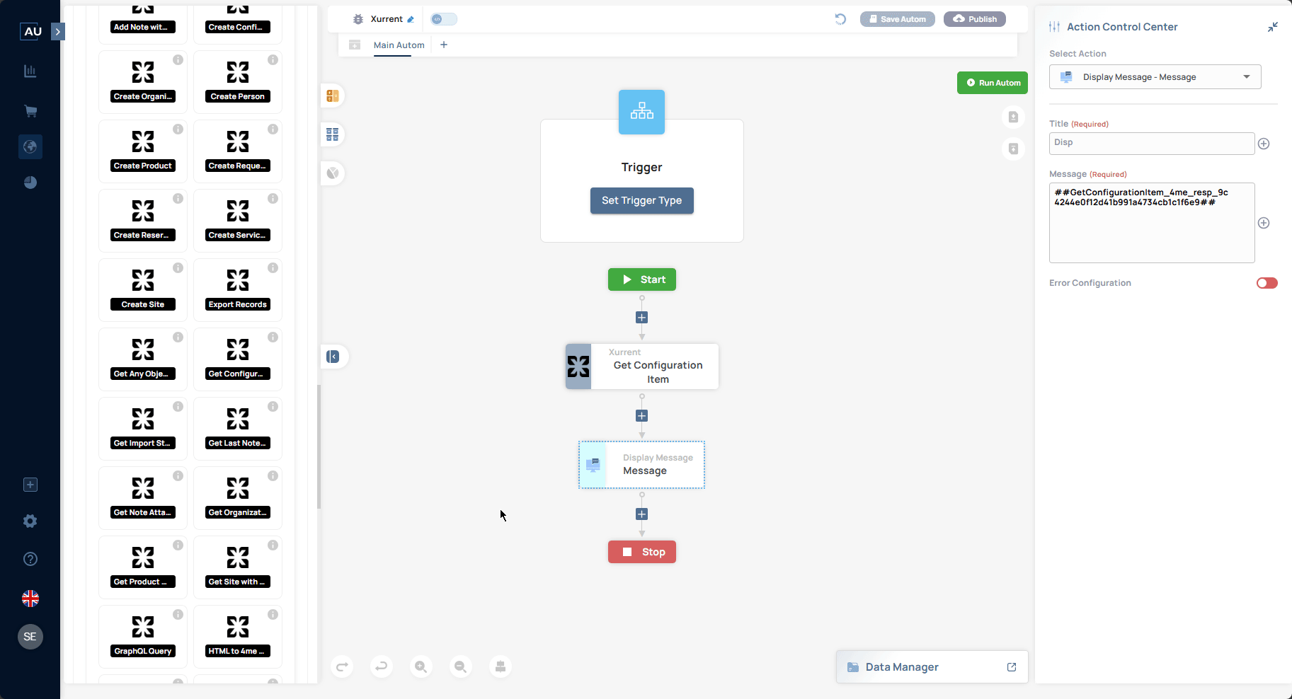 Xurrent — Get Configuration Item